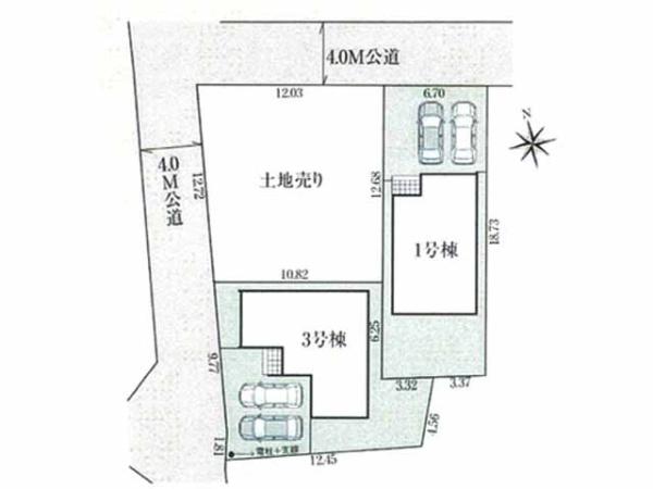 川越市中台3期　新築分譲住宅　全3棟　3号棟