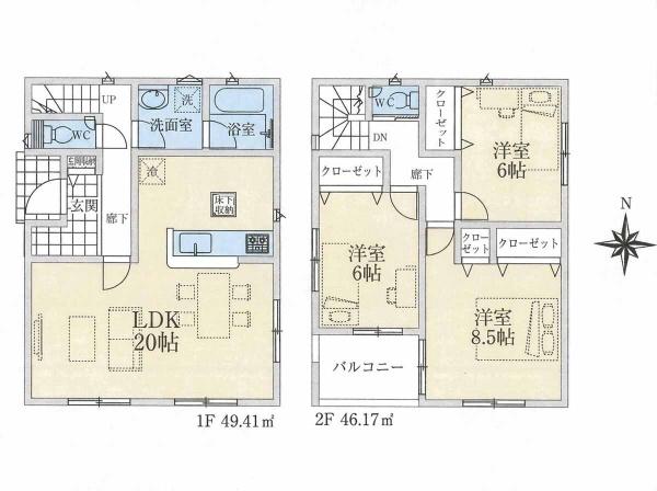 毛呂山町前久保南第10　新築一戸建て