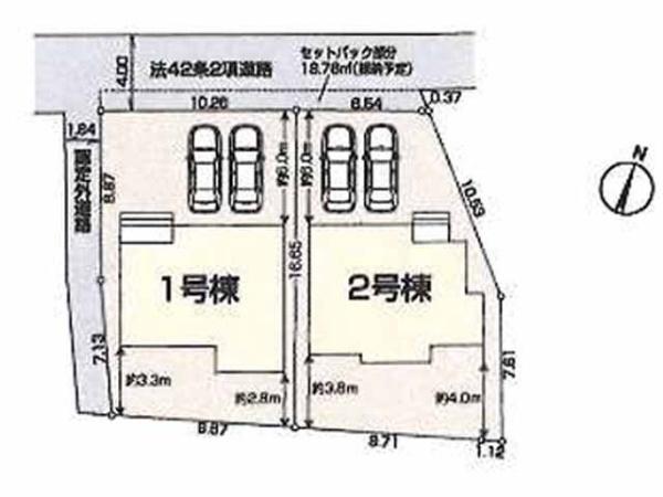 川越市笠幡第五　新築分譲住宅　全2棟　2号棟