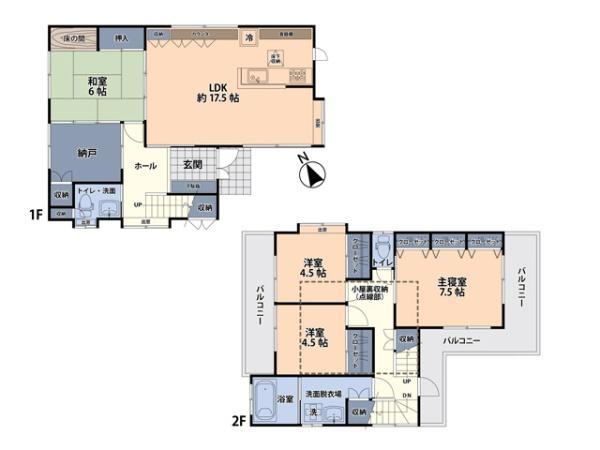 鶴ヶ島市新町１丁目の中古一戸建て