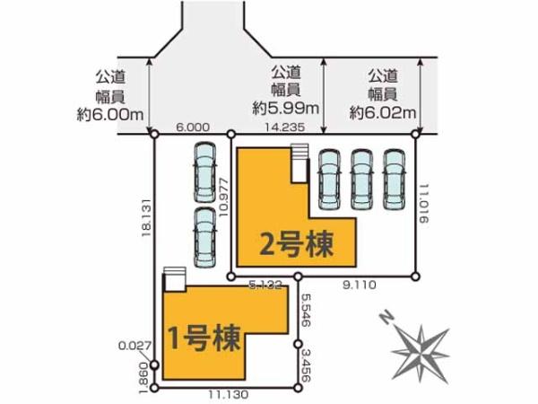鶴ヶ島市富士見3期　新築分譲住宅　全2棟　2号棟