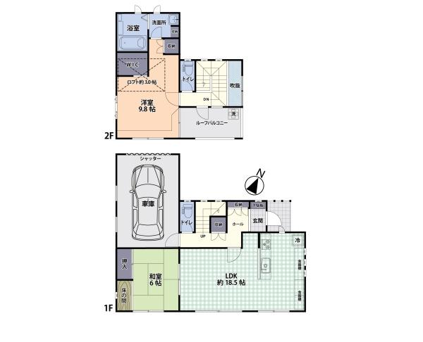 坂戸市元町の中古一戸建て