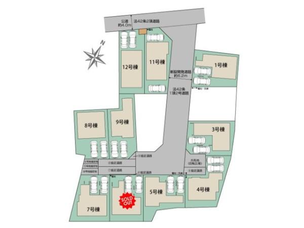 川越市南大塚3丁目　新築分譲住宅　全12棟　1号棟