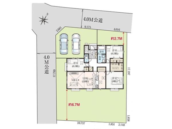 坂戸市森戸5期　新築一戸建て