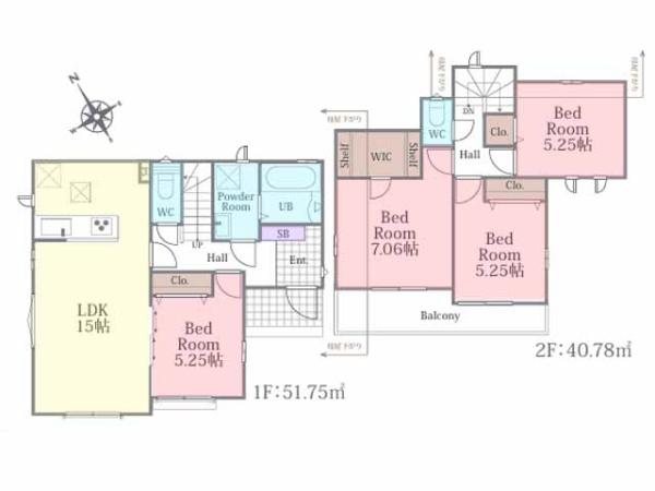 川越市南大塚9期　新築一戸建て