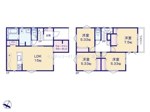 川越市南大塚４丁目の中古一戸建て