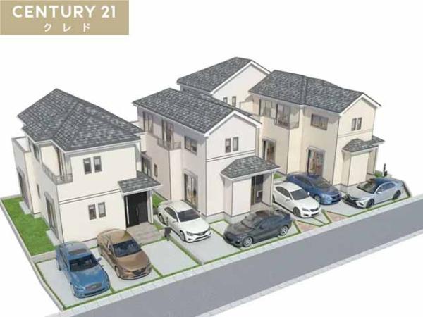 川越市笠幡34番 新築分譲住宅 全4棟 C号棟