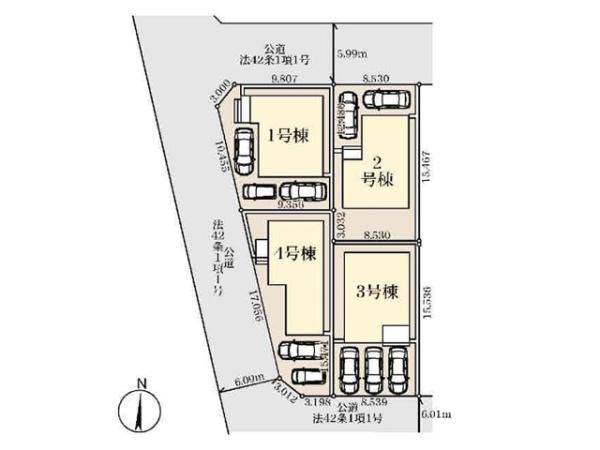 東松山市高坂第2　新築分譲住宅　全4棟　3号棟
