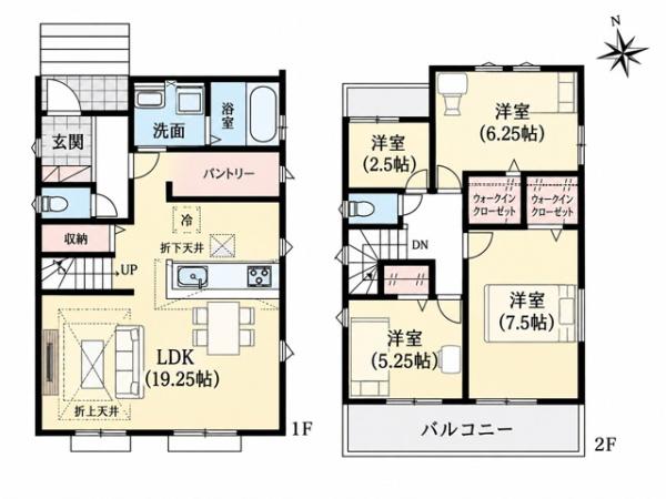 坂戸市溝端町4期　新築分譲住宅　全2棟　2号棟