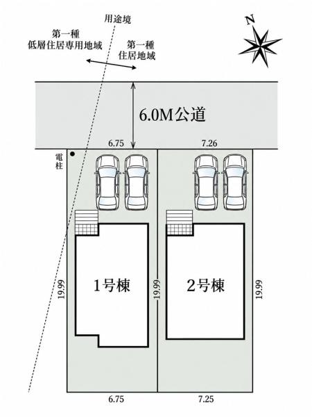 坂戸市溝端町4期　新築分譲住宅　全2棟　2号棟