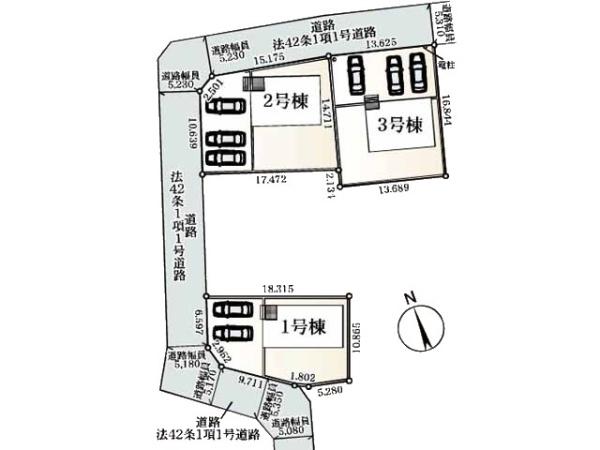 吉見町下細谷第2　新築分譲住宅　全2棟　1号棟