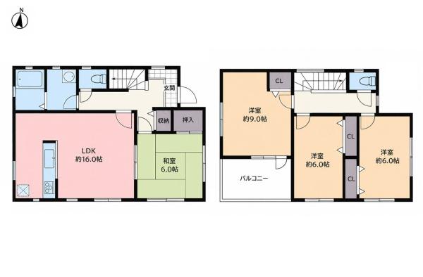 坂戸市関間3丁目 中古一戸建て