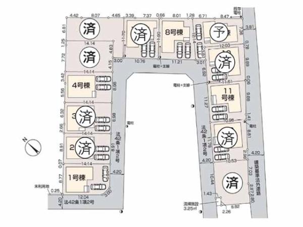 川越市中台　新築分譲住宅　全13棟　11号棟