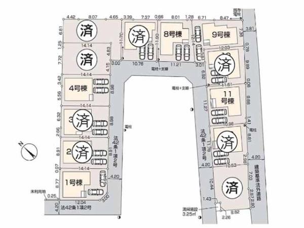 川越市中台　新築分譲住宅　全13棟　11号棟