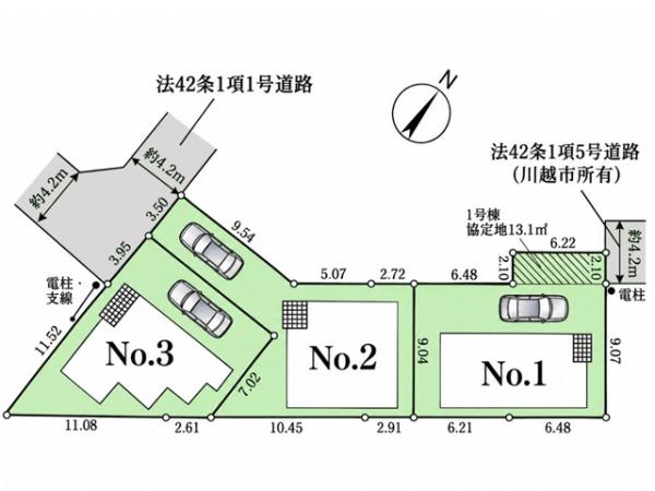 川越市大塚第7　新築分譲住宅　全2棟　3号棟