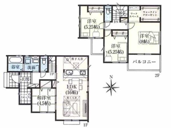 川越市中台3期　新築分譲住宅　全3棟　2号棟
