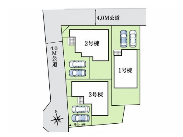 川越市中台3期　新築分譲住宅　全3棟　2号棟