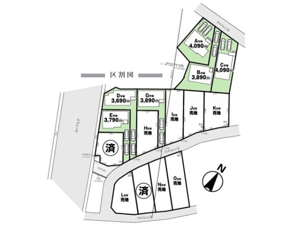 川越市小室第1期　新築分譲住宅　全6棟　C号棟
