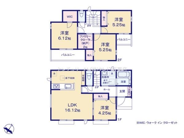 川越市小室第1期　新築分譲住宅　全6棟　G号棟