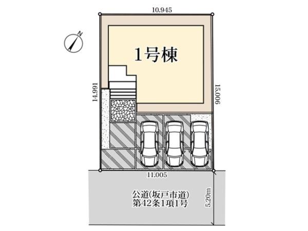 坂戸市鶴舞4丁目　新築一戸建て
