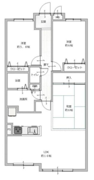 コスモ萩原天神