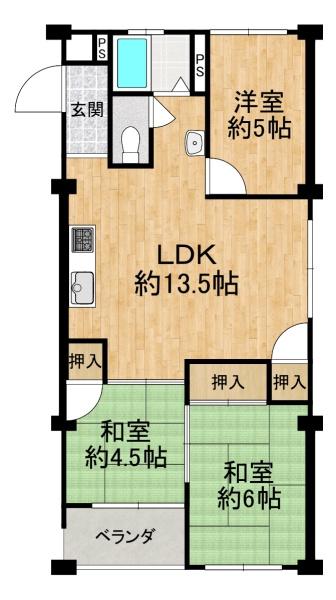 泉ケ丘コーポラスB棟