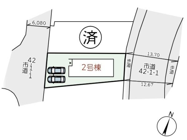 堺市南区赤坂台6丁2号棟　新築戸建