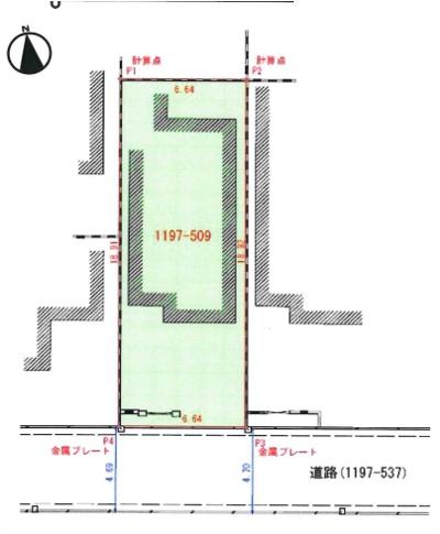 堺市美原区青南台１丁目の土地