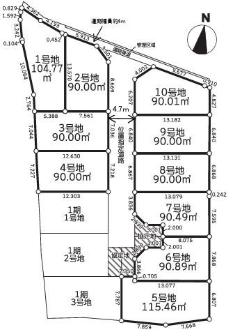 堺市中区福田1号地　売土地