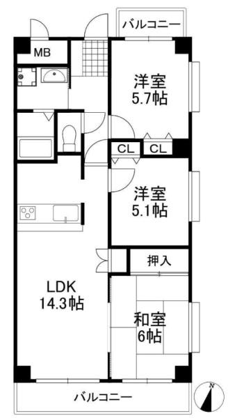 シャルマンフジ堺北