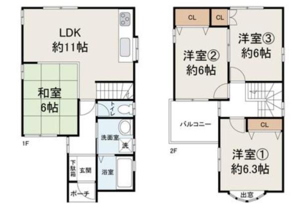 堺市中区東山　中古戸建