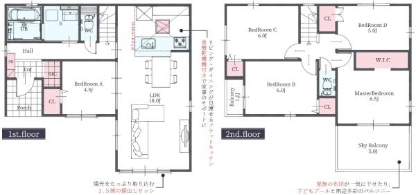 堺市西区浜寺船尾町西１丁の新築一戸建