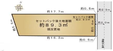 堺市美原区黒山　売土地