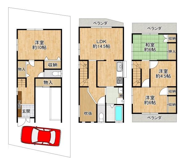 堺市中区堀上町　中古戸建