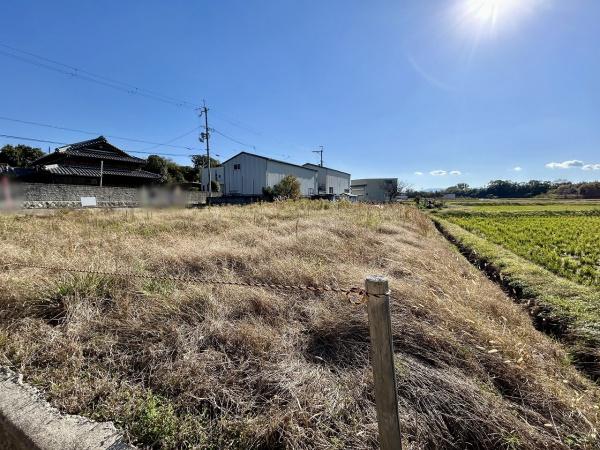 堺市美原区菅生の土地(現地土地写真)