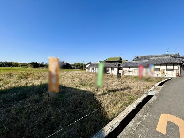 堺市美原区菅生の土地(現地土地写真)