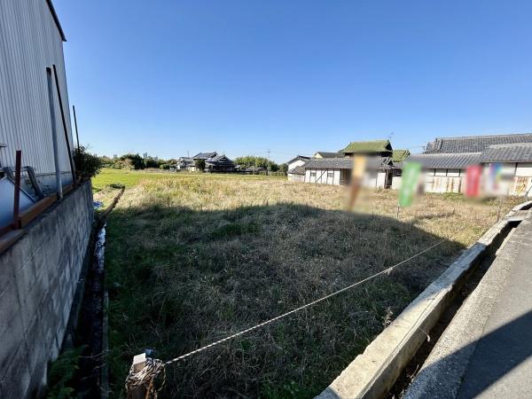 堺市美原区菅生の土地(現地土地写真)