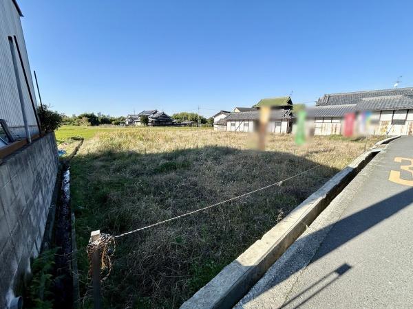 堺市美原区菅生の土地(現地土地写真)