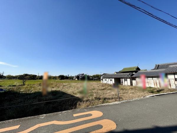 堺市美原区菅生の土地(前面道路含む現地写真)