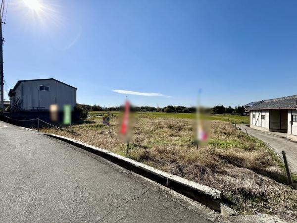 堺市美原区菅生の土地(前面道路含む現地写真)