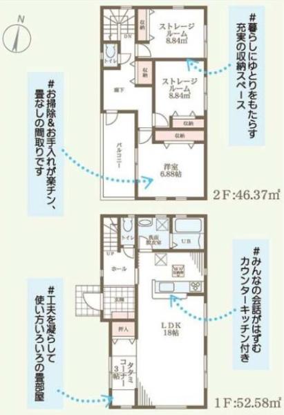 堺市中区堀上町2号棟　新築戸建