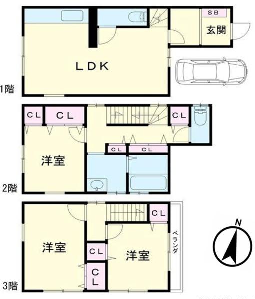 堺市西区上　中古戸建