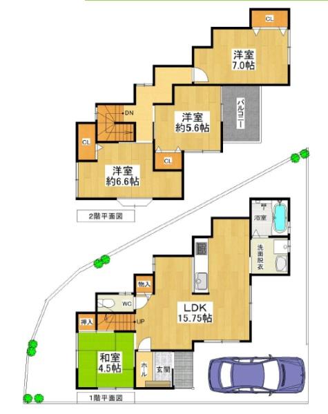 堺市中区深井水池町　中古戸建