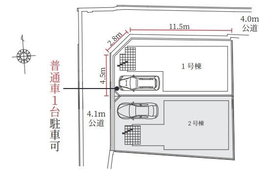 堺市北区百舌鳥梅町1丁1号棟　新築戸建
