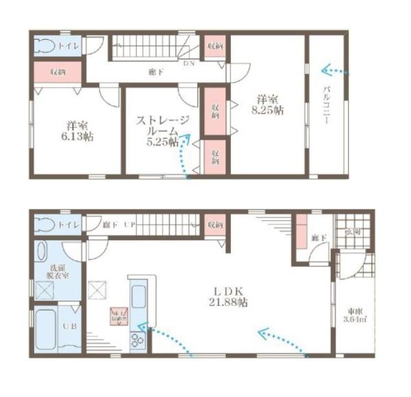 堺市東区石原町4丁3号棟　新築戸建