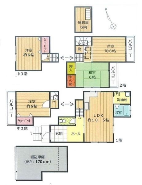堺市中区深井中町　中古戸建