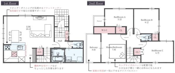 堺市南区庭代台4丁1号棟　新築戸建