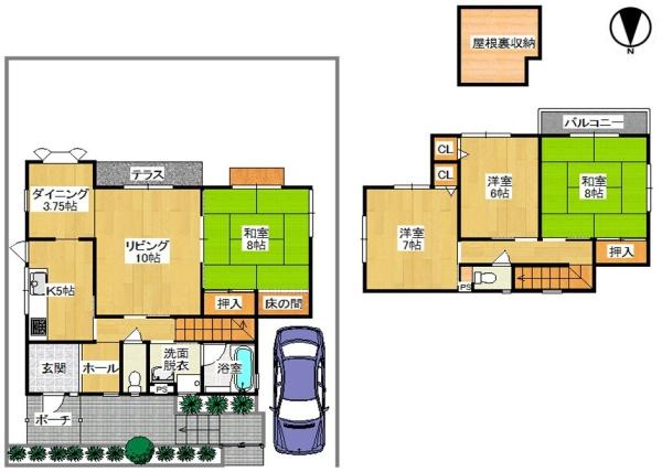堺市南区城山台4丁　中古戸建