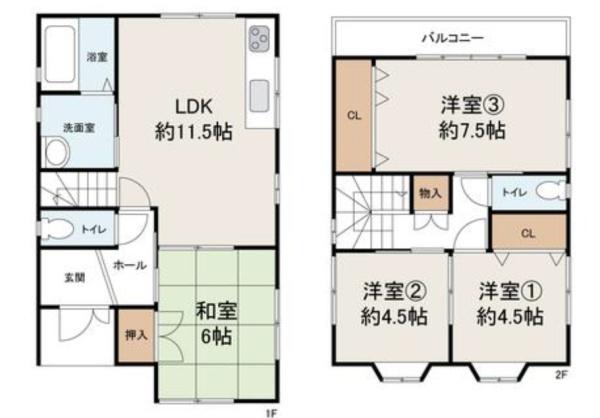堺市美原区大饗　中古戸建