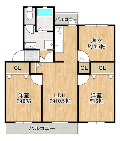 新金岡町3丁1番E住宅9棟